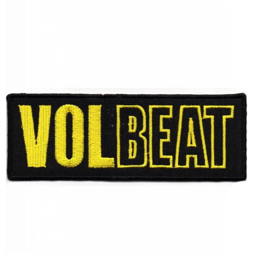 VolBeat Logo Woven Iron On Embroidered Patch