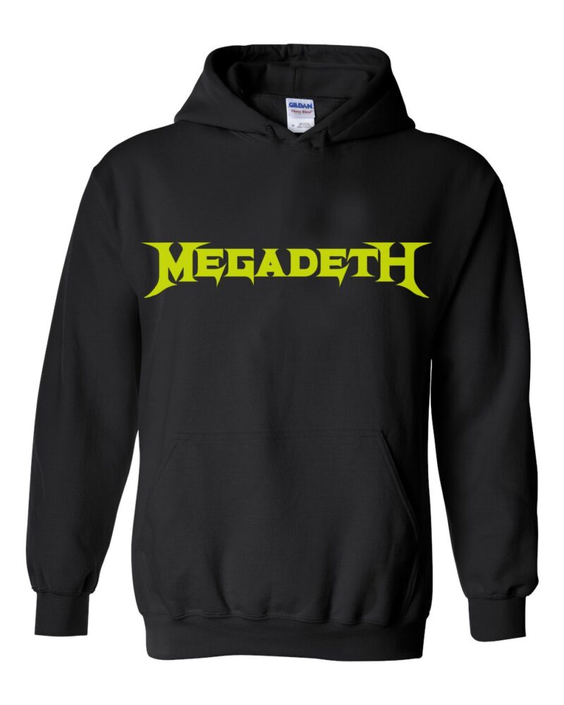Megadeth Logo Black Hoodie