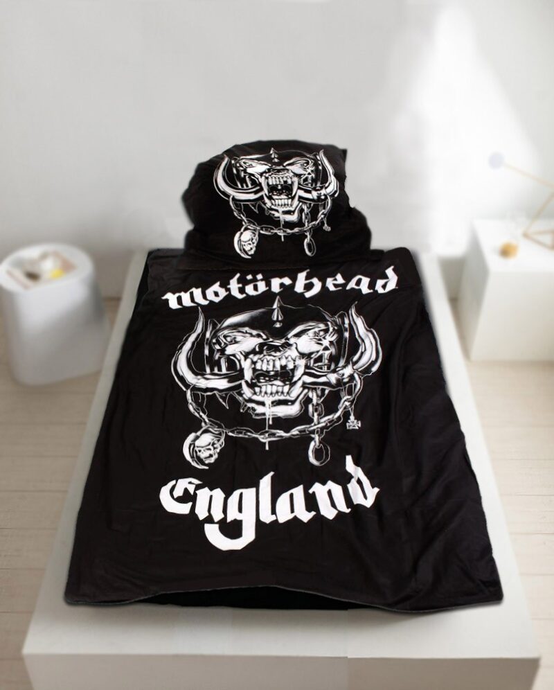 Motorhead England Snaggletooth Bed Linen
