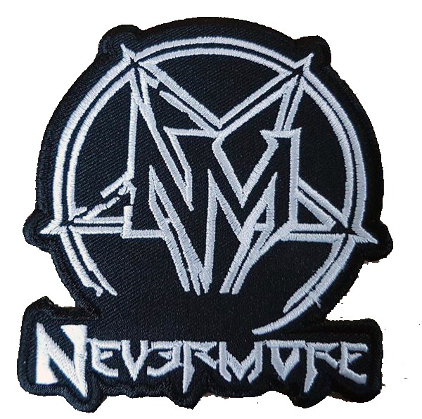 Nevermore Woven Iron On Embroidered Patch