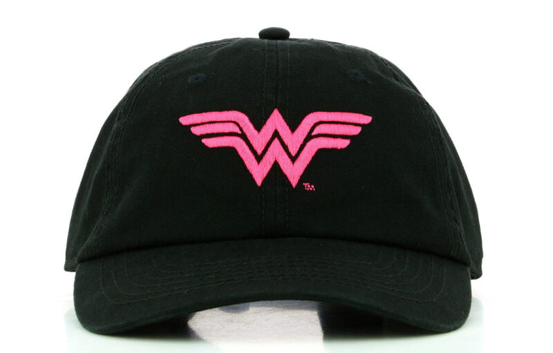 Καπέλο Wonder Woman Pink Logo Cap Μαύρο