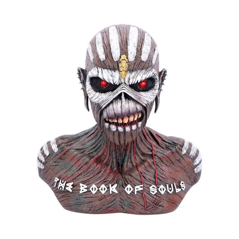 Διακοσμητικό Κουτί Iron Maiden The Book Of Souls Bust Box Polyresin 26cm