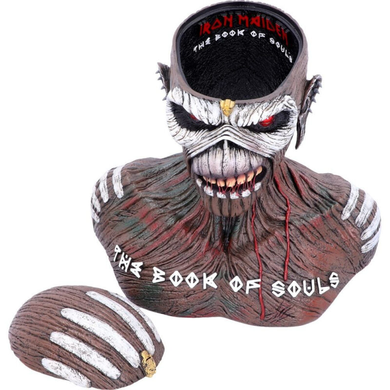 Διακοσμητικό Κουτί Iron Maiden The Book Of Souls Bust Box Polyresin 26cm