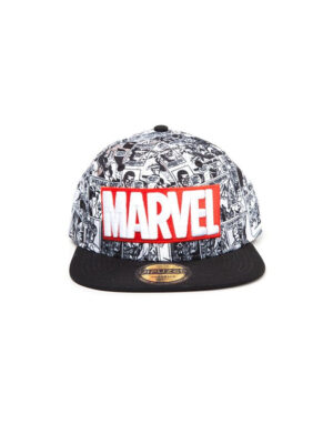 Καπέλο Marvel Classic Red and White Logo Snapback Cap Πολύχρωμο