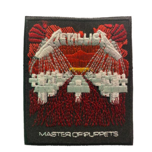 Ραφτό Metallica Master Of Puppets Woven Iron On Embroidered Patch