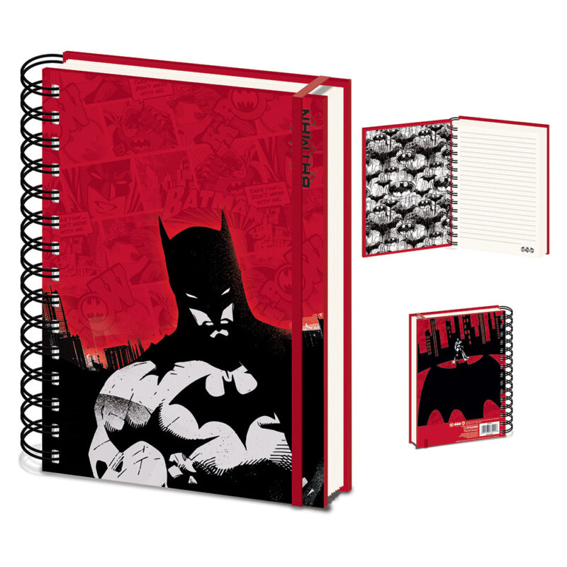 Σημειωματάριο Batman A5 Red Notebook