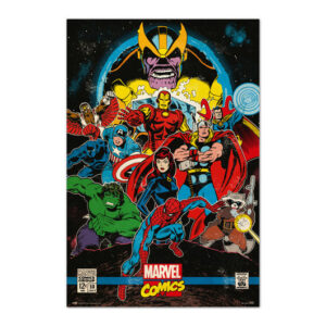 Αφίσα Marvel Comics Infinity Retro Maxi Poster 61x91.5