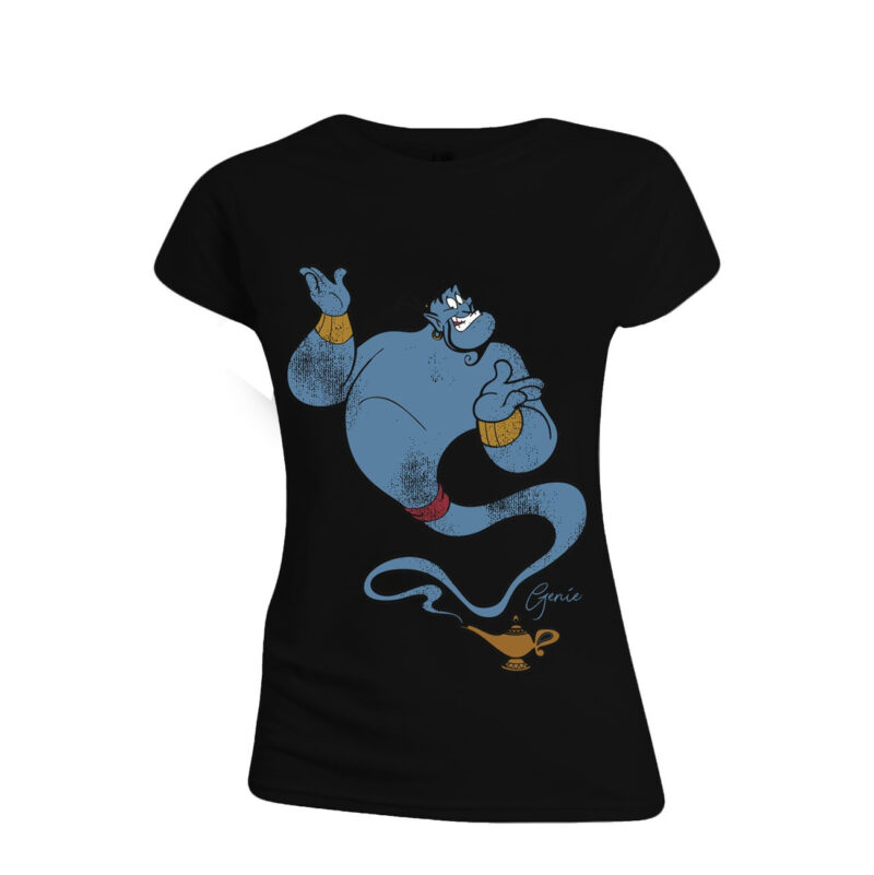 Γυναικεία Μπλούζα Aladdin Classic Genie Ladies T-Shirt Black