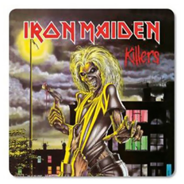 Σουβέρ Iron Maiden Killers Single Coaster Ξύλινο