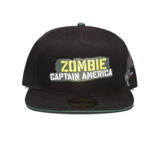 Καπέλο Marvel What If Zombie Captain America Snapback Cap Black