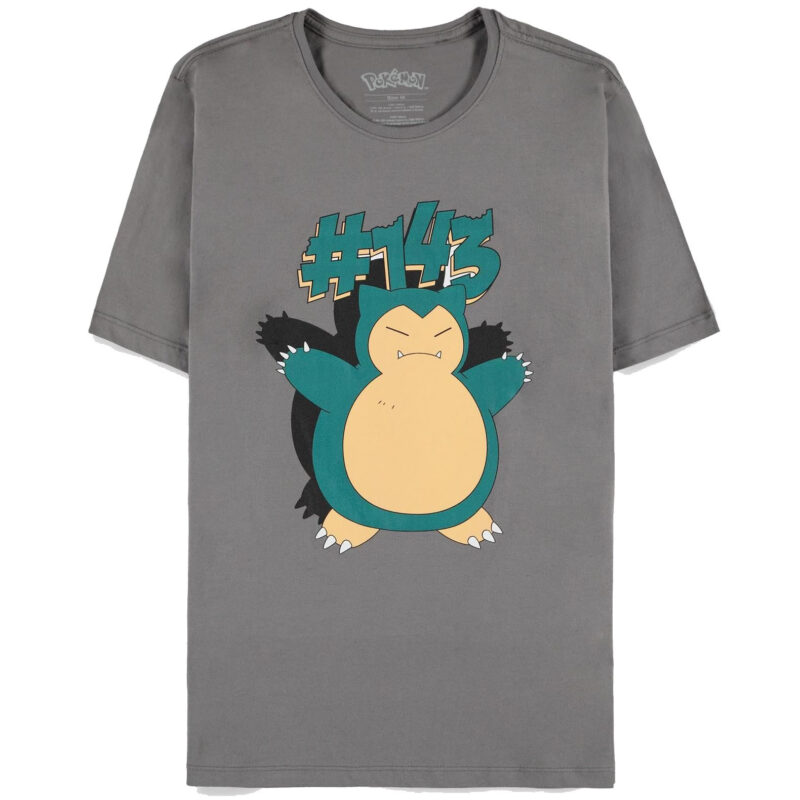 Μπλούζα Pokemon Snorlax T-Shirt Grey