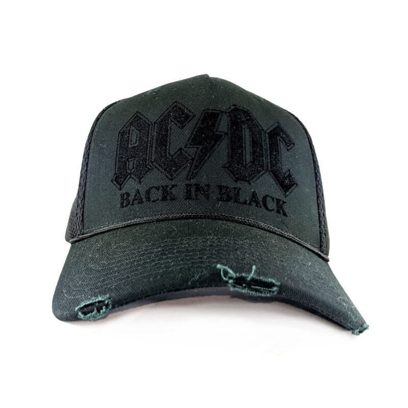 Καπέλο AC/DC Back In Black Amplified Trucker Cap Black