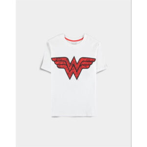 Μπλούζα Wonder Woman Red Logo T-Shirt White