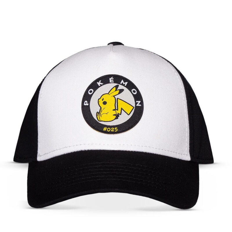 Καπέλο Pokemon Pika Round Emblem Adjustable Cap Black