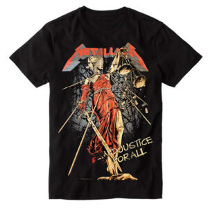 Μπλούζα Metallica Justice For All T-Shirt Black