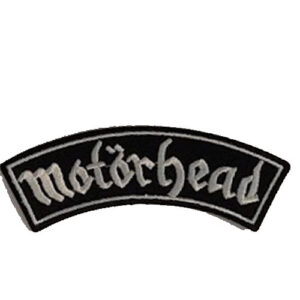 Ραφτό Motorhead Banner Logo Woven Iron On Embroidered Patch