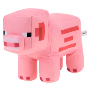 Λούτρινο Minecraft Pig Pink Plush 30cm