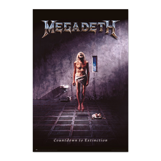 Αφίσα Megadeth Countdown To Extinction Maxi Poster 61x91.5