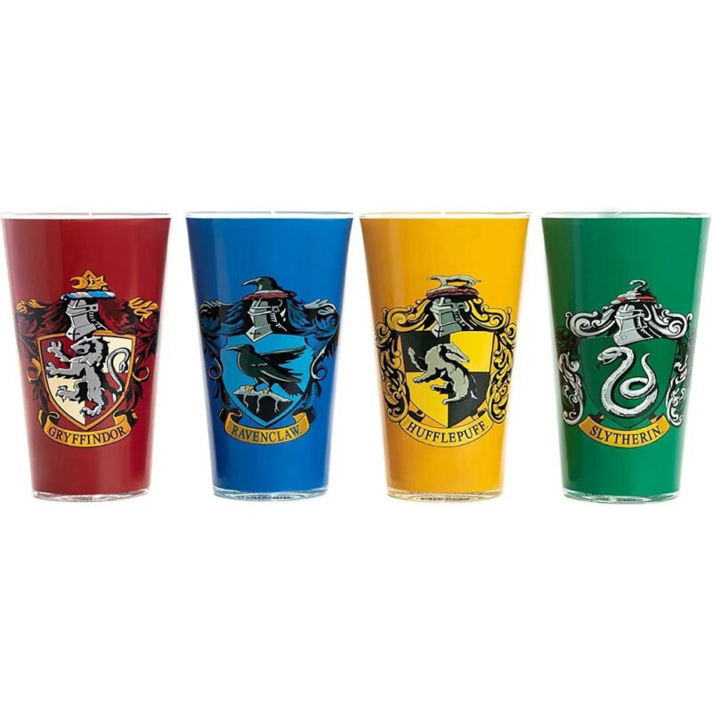 Σετ Ποτήρια Harry Potter House Crest Glasses Set 4x400ml