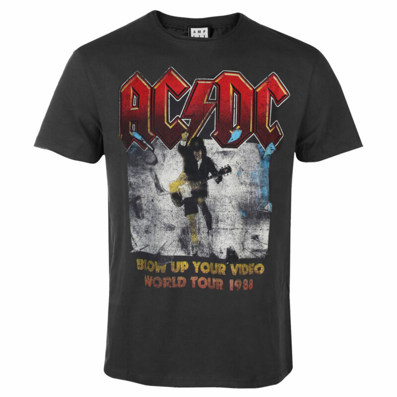 Μπλούζα AC/DC Blow Up Your TV Amplified T-Shirt Charcoal