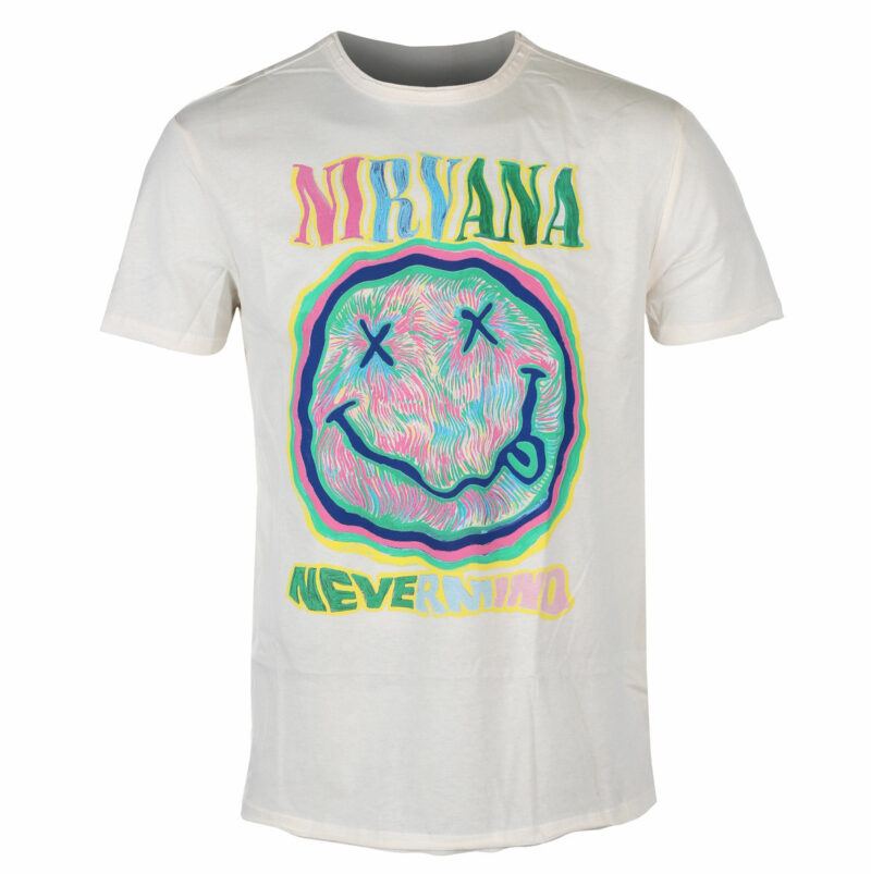 Μπλούζα Nirvana Scribble Smiley Amplified T-Shirt White