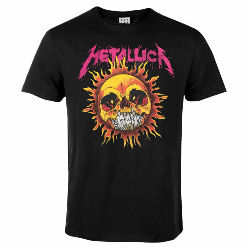 Μπλούζα Metallica Neon Sun Amplified T-Shirt Black