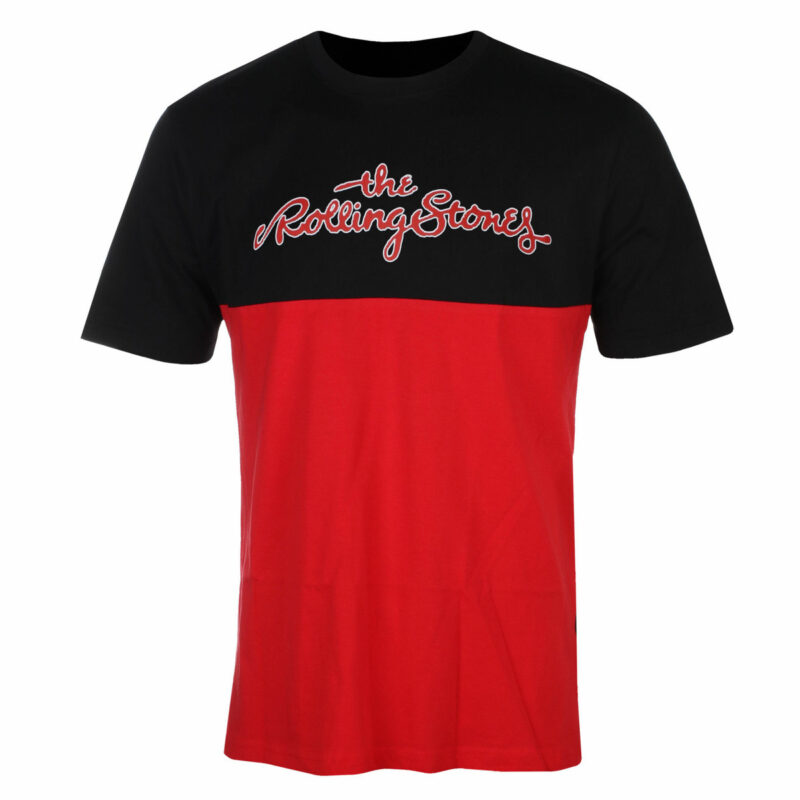 Μπλούζα The Rolling Stones Tongue Amplified T-Shirt Black Red