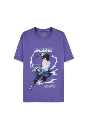 Μπλούζα Naruto Shippuden Sasuke T-Shirt Purple