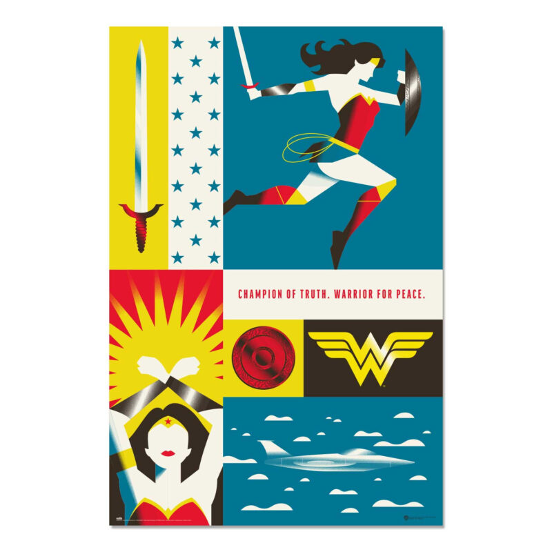 Αφίσα Wonder Woman 100th Anniversary Maxi Poster 61x91.5