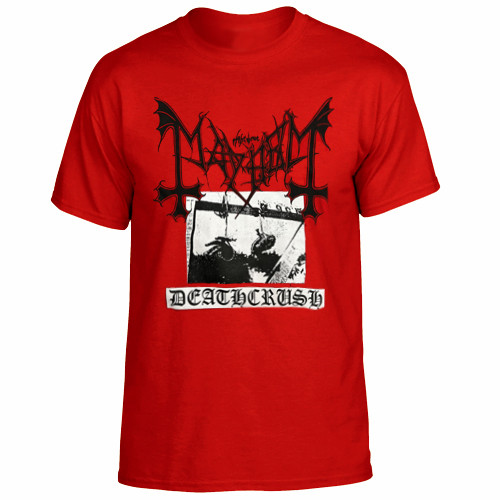 Μπλούζα Mayhem Deathcrush T-Shirt Red