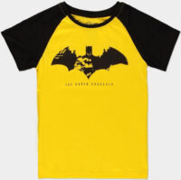 Batman Caped Crusader Kids T-Shirt Yellow