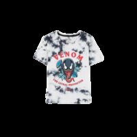 Venom Marvel Tie Dye Kids T-Shirt White