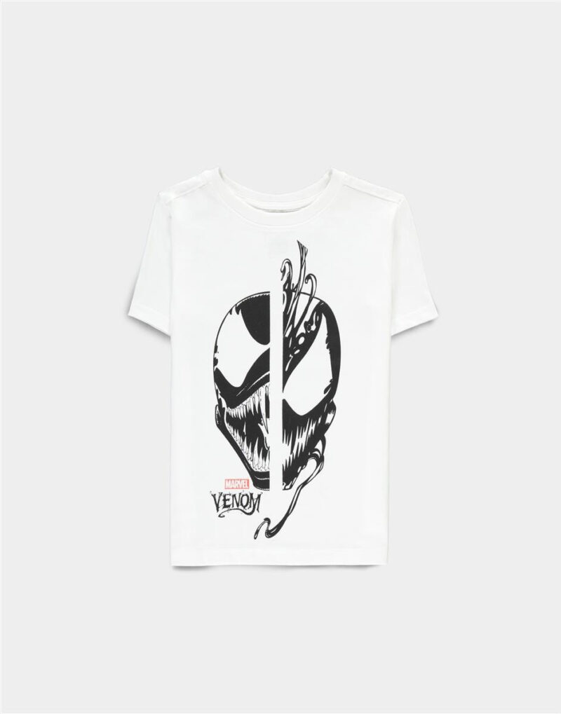 Venom Marvel 2 Sides Kids T-Shirt White